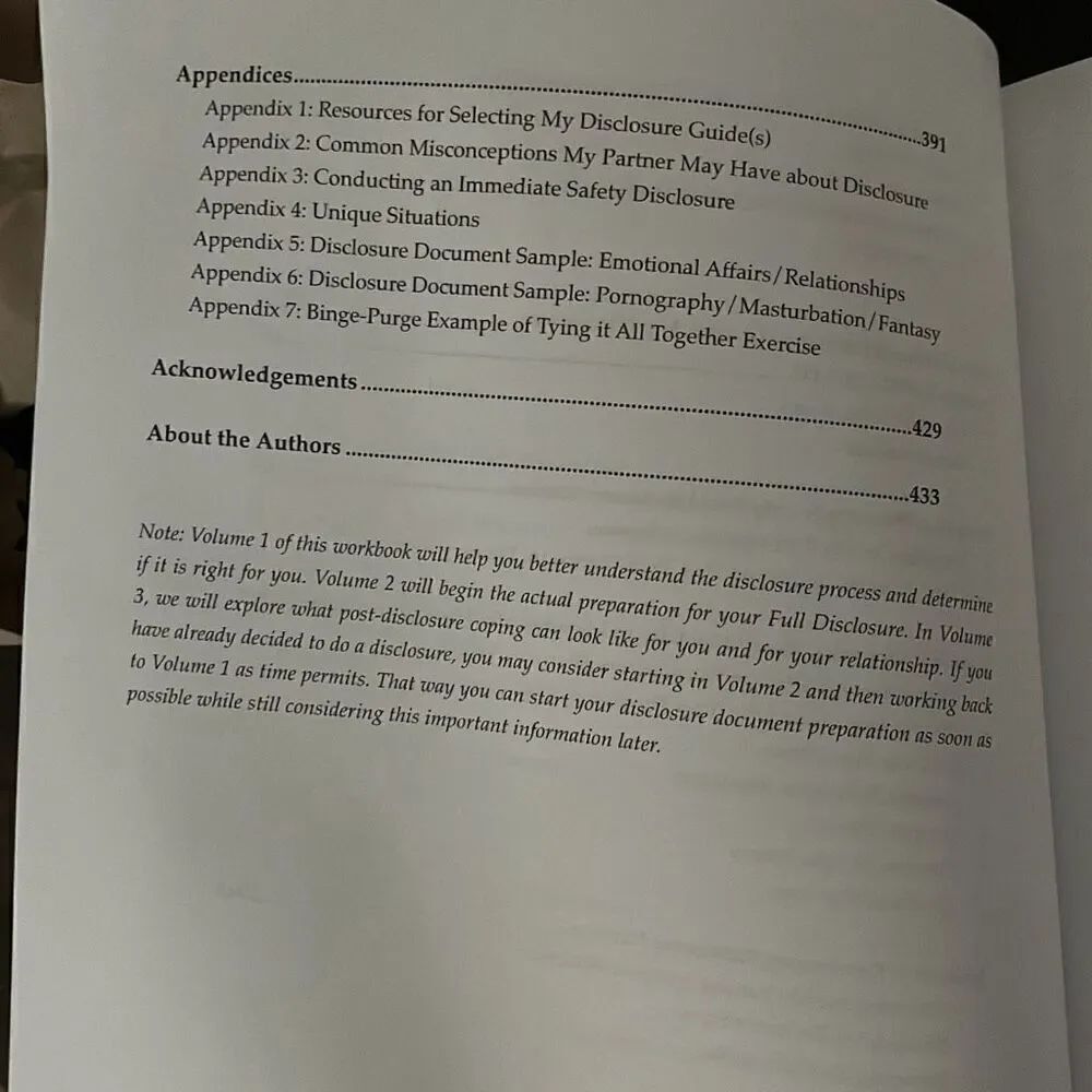 NEW Full Disclosure Workbook - Picture 9 of 10